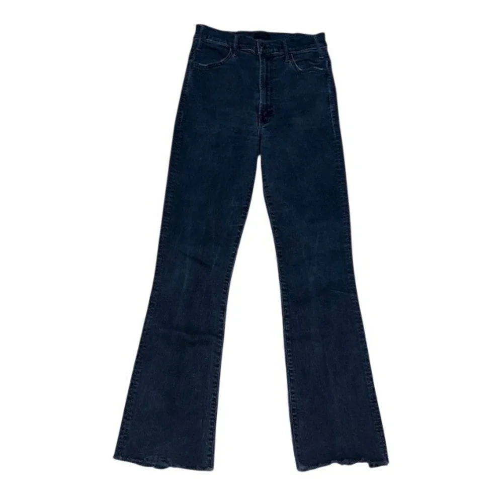 Mother The‎ Hustler Ankle Fray High Rise Flare Jeans Not Guilty 26